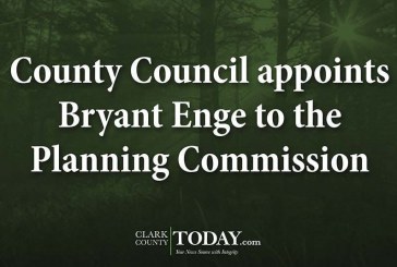 County Council appoints Bryant Enge to the Planning Commission