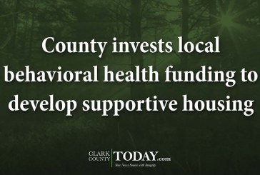 County invests local behavioral health funding to develop supportive housing