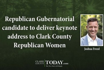Republican Gubernatorial candidate to deliver keynote address to Clark County Republican Women