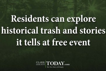 Residents can explore historical trash and stories it tells at free event