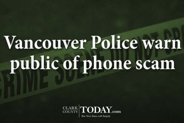 Vancouver Police warn public of phone scam