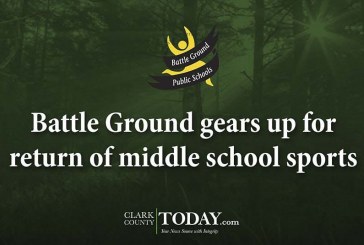 Battle Ground gears up for return of middle school sports