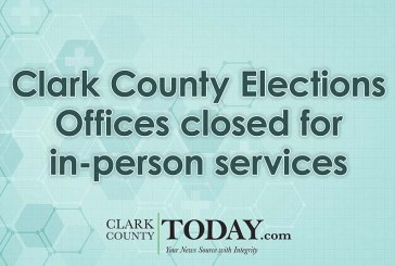 Clark County Elections Offices closed for in-person services