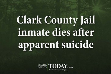 Clark County Jail inmate dies after apparent suicide