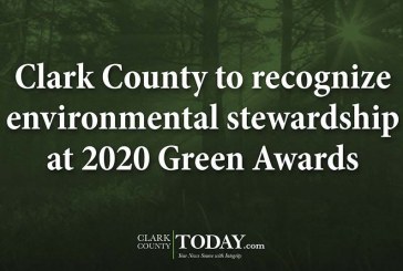 Clark County to recognize environmental stewardship at 2020 Green Awards