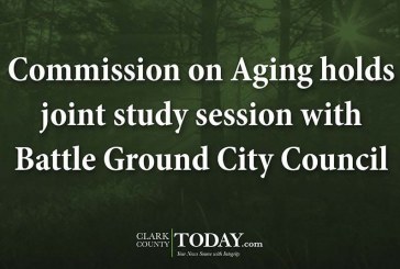 Commission on Aging holds joint study session with Battle Ground City Council