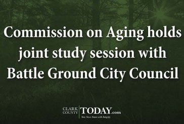 Commission on Aging holds joint study session with Battle Ground City Council