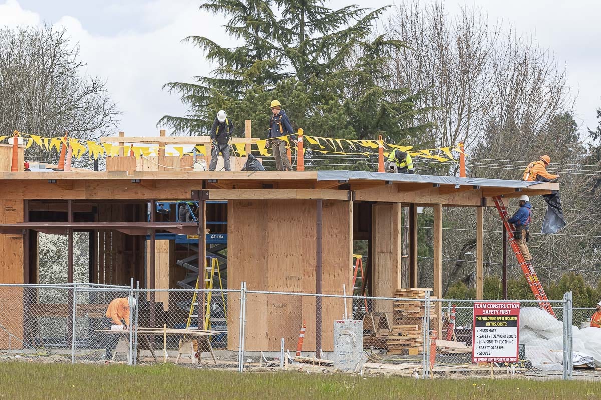 Commercial and residential construction in the state of Washington has been deemed “non-essential’’ by Gov. Jay Inslee. Photo by Mike Schultz