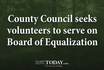 County Council seeks volunteers to serve on Board of Equalization