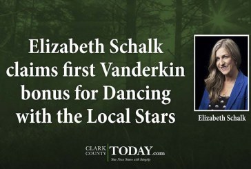 Elizabeth Schalk claims first Vanderkin bonus for Dancing with the Local Stars
