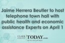 Jaime Herrera Beutler to host telephone town hall with public health and economic assistance Experts on April 1