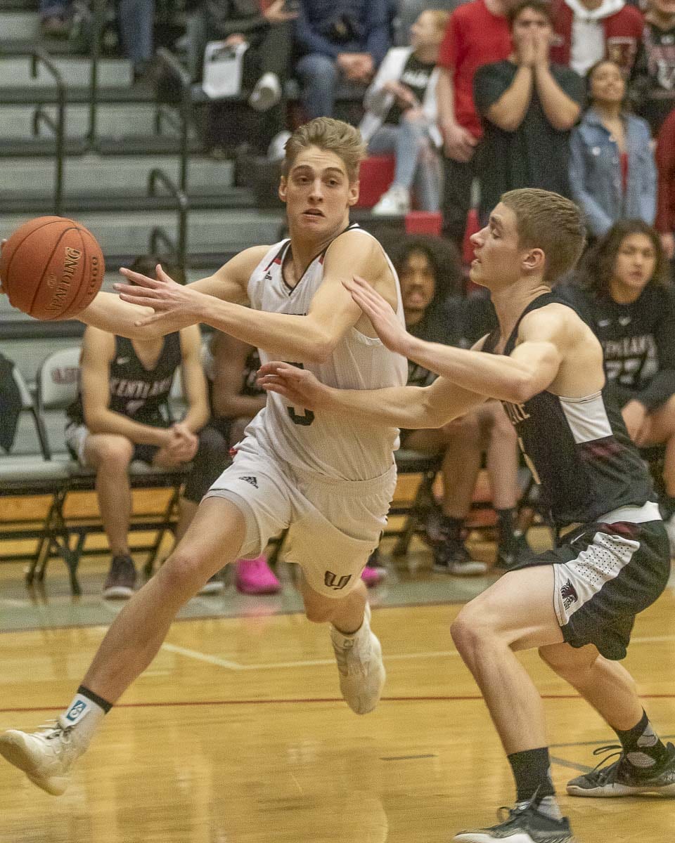 Tanner Toolson, the state’s Mr. Basketball from the coaches’ association, was also voted first-team, all-state by The Associated Press. Photo by Mike Schultz