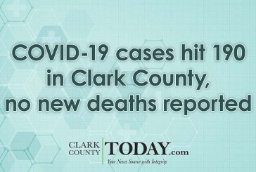 COVID-19 cases hit 190 in Clark County, no new deaths reported