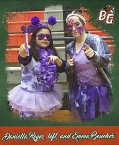 Daniella Reyes, left, and Emma Boucher are often together, planning fun activities for Battle Ground High School. Photo courtesy Emma Boucher