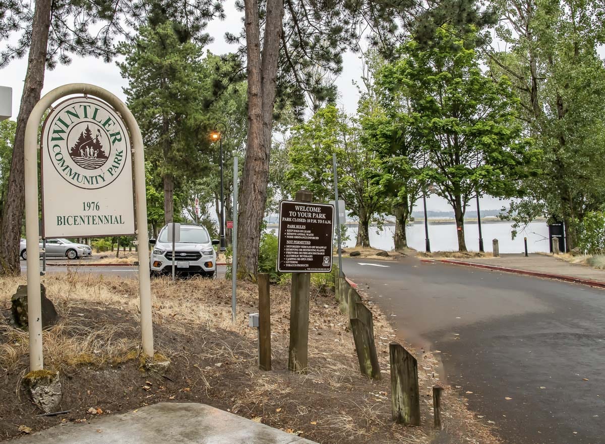 Wintler Community Park is a popular destination due to its beach access. Closing the park now is meant to prevent crowds from gathering as temperatures begin to rise. Photo courtesy of city of Vancouver