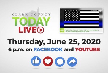 WATCH: Clark County TODAY LIVE • Thursday, June 25, 2020