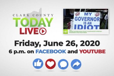 WATCH: Clark County TODAY LIVE • Friday, June 26, 2020