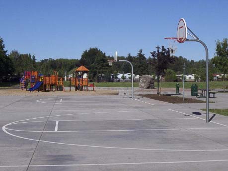 Each Wednesday, free activity supply packets for the city of Battle Ground Summer Playground Program -- the Virtual Edition, will be available at Kiwanis Park (shown here) and Florence Robison Park. Photo courtesy of city of Battle Ground
