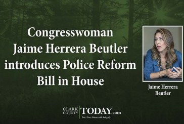 Congresswoman Jaime Herrera Beutler introduces Police Reform Bill in House