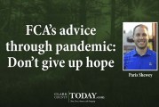 FCA’s advice through pandemic: Don’t give up hope