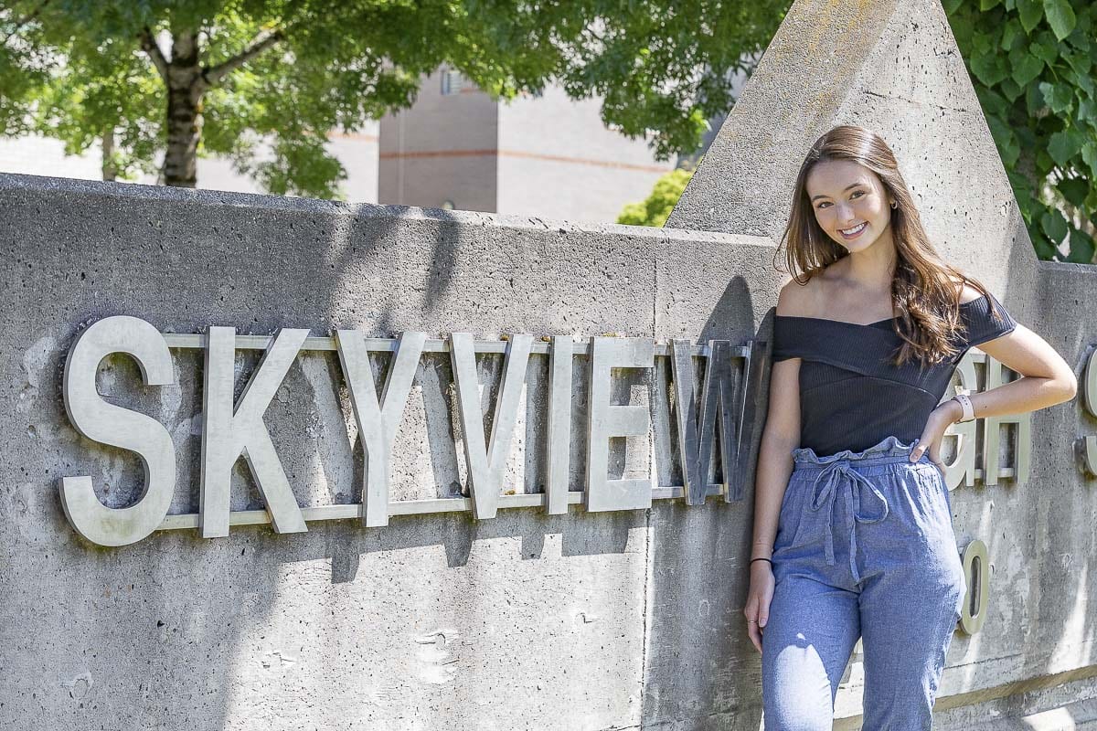 Skyview High School’s Payton May was named Miss America’s Outstanding Teen 2020 last summer but her reign, and senior year at Skyview High School, were deeply impacted by the coronavirus pandemic. Photo by Mike Schultz