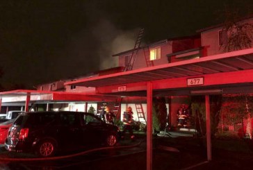 Vancouver Fire Department responds to two-alarm fire at apartment complex