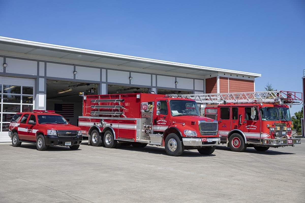 If the annexation is approved by voters, fire and emergency services for Woodland and CCFR would be combined to form Clark-Cowlitz Fire Protection District 15 and the current contract for service would end. Photo by Mike Schultz