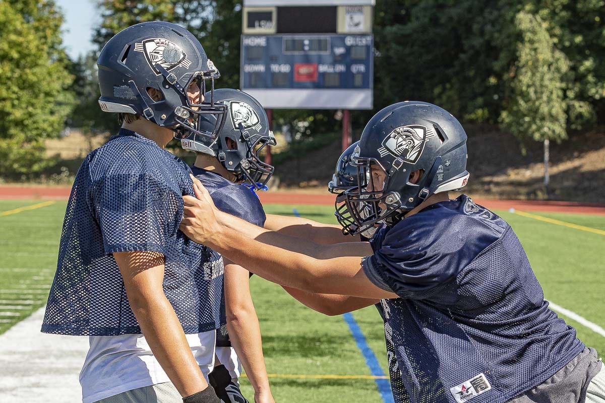 King’s Way Christian is hitting the pause button on its high school football program. The school will look to develop a youth program with the goal of returning to varsity football in the fourth year of this restart. Photo by Mike Schultz