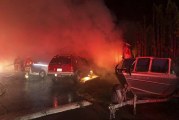 Mobile home and vehicles lost in Friday morning fire in Ridgefield