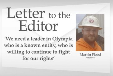 Letter: ‘We need a leader in Olympia who is a known entity, who is willing to continue to fight for our rights’