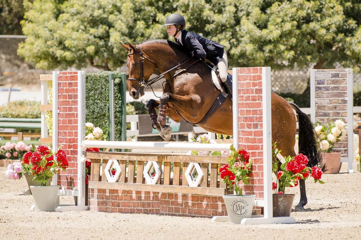 Battle Ground’s Makenna Nastri, who will be a junior, has been an online student for a few years now. An athlete who tours often for equestrian and is out of state for months at a time, Nastri, needed more flexibility with her school schedule than traditional schooling allows. Photo courtesy of Sara Shier