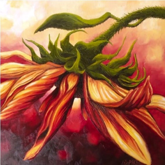 Liz Pike is one of 13 area artists who will be featured Saturday and Sunday at the first-even Fern Prairie ART FEST at Shangri-La Farm. Photo courtesy of LizPike.art