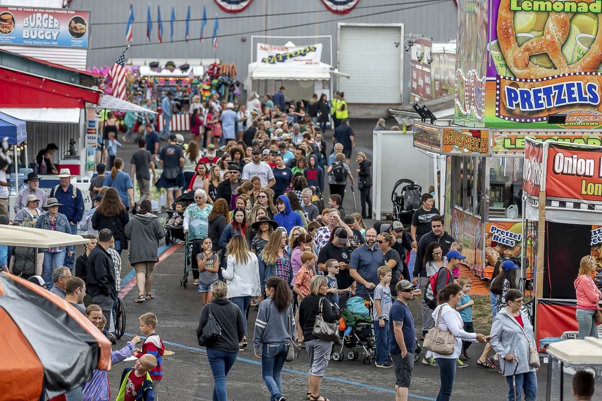 Big crowds flock to the fair every year. But no fair this year. Organizers expect a great fair in 2021. Photo by Mike Schultz