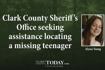 Clark County Sheriff’s Office seeking assistance locating a missing teenager