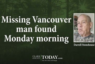 Missing Vancouver man found Monday morning