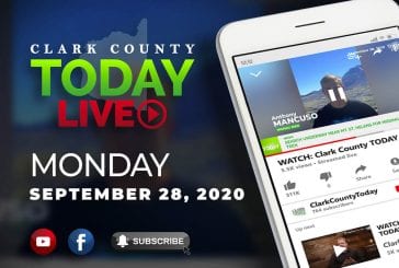 WATCH: Clark County TODAY LIVE • Monday, September 28, 2020