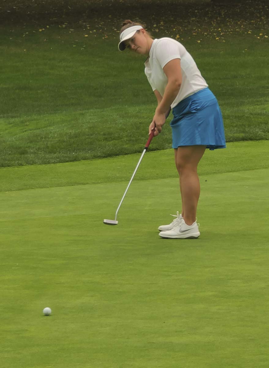 Caroline Inglis, a Vancouver resident and LPGA touring pro, is back on the the tour after a 2-year absence due to a back injury. Photo by Paul Valencia