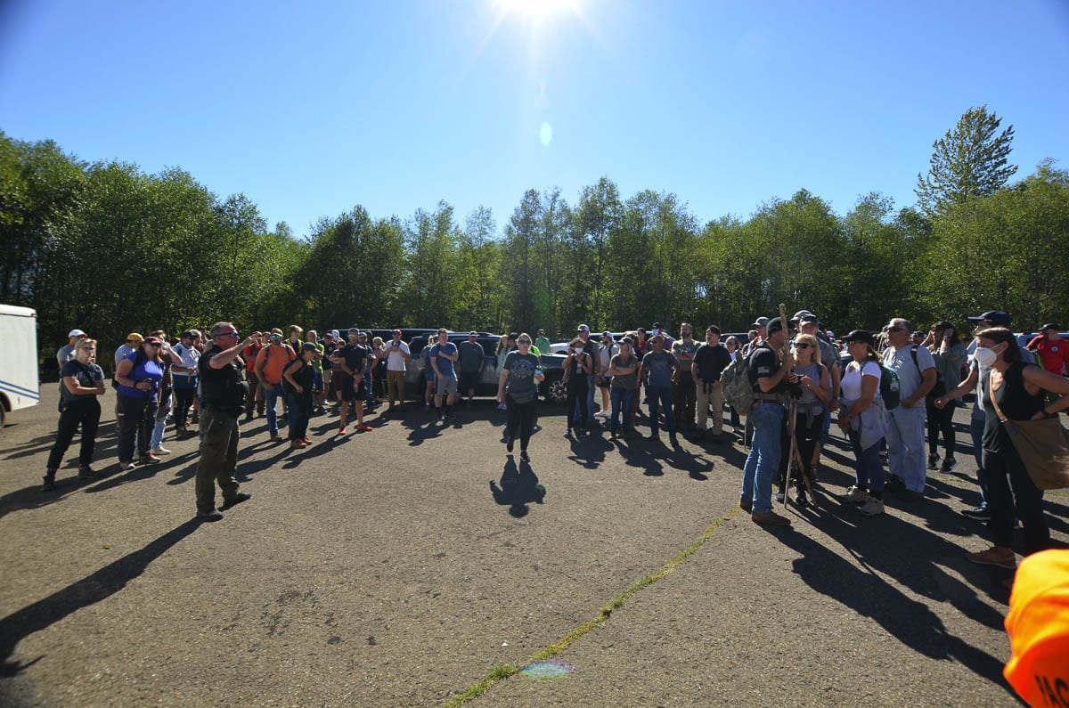 Nearly 100 people, including friends and family of Anthony Mancuso, spent all of Monday searching for the 16-year old Vancouver teen. Photo courtesy Cowlitz County Sheriff’s Office
