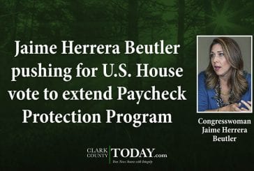 Jaime Herrera Beutler pushing for U.S. House vote to extend Paycheck Protection Program