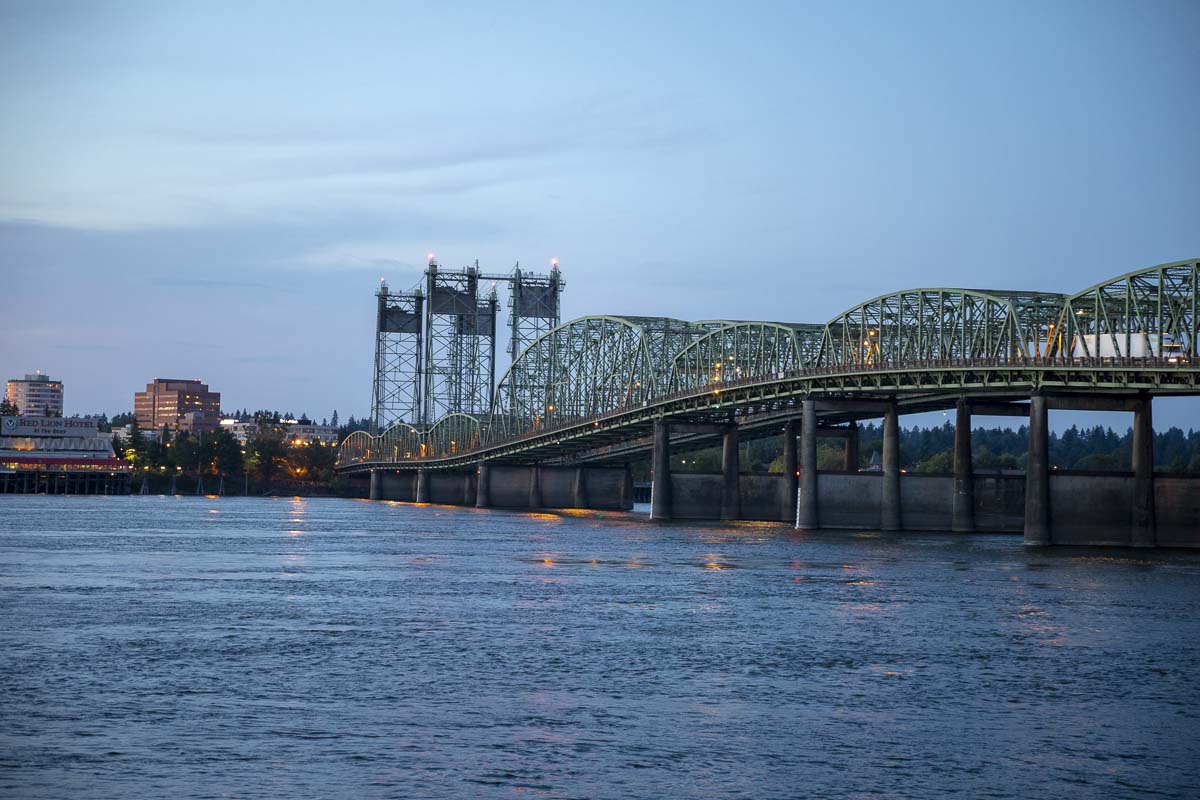 Traffic on and around the bridge will be regulated and monitored by Washington State Patrol and the Vancouver Police Department, as well as their partners in Oregon. Photo by Jacob Granneman