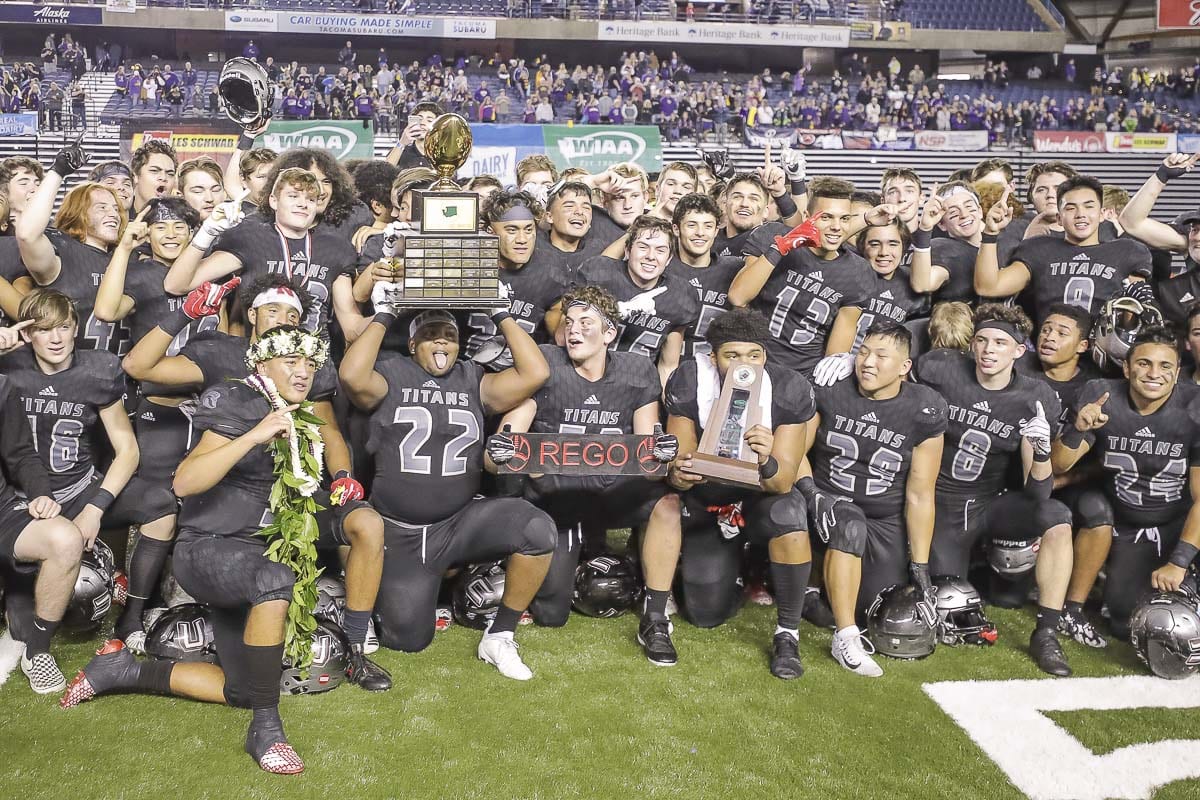 The Union Titans won a Class 4A state title in 2018. Photo by Mike Schultz