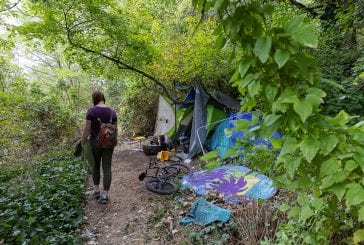 Vancouver city leaders tour Leverich Park area after neighbors complain about homeless camps