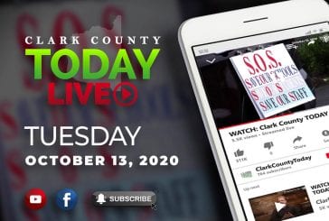 WATCH: Clark County TODAY LIVE • Tuesday, October 13, 2020