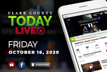 WATCH: Clark County TODAY LIVE • Friday, October 16, 2020