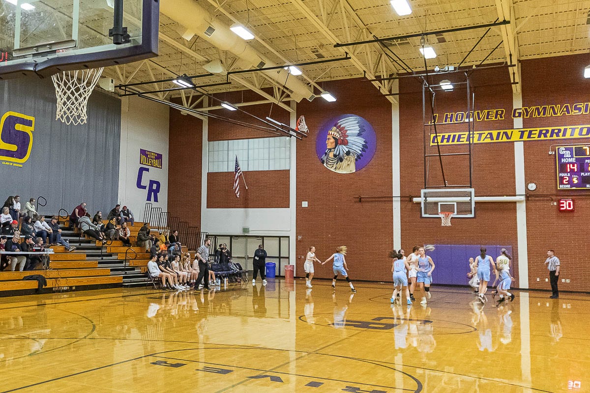 Columbia River High School is no longer using the Chieftains as a mascot and logo. Vancouver Public Schools has a timeline for the renaming process. The school is expected to announce a new mascot in April 2021. Photo by Mike Schultz