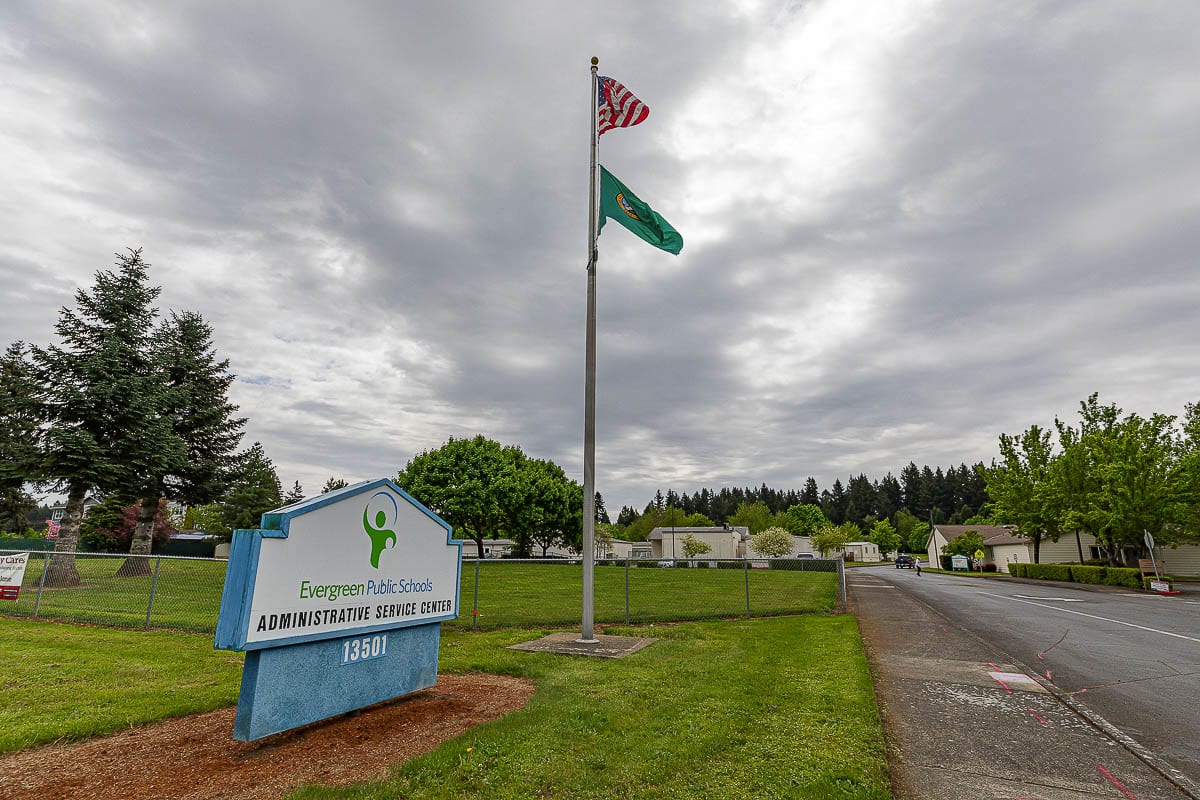 Last week Evergreen Schools Superintendent Mike Merlino estimated during their last board meeting that approximately 1,700 of the district's students are accessing buildings for educational purposes on a daily basis. Photo by Mike Schultz