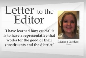 Letter: ‘I have learned how crucial it is to have a representative that works for the good of their constituents and the district’