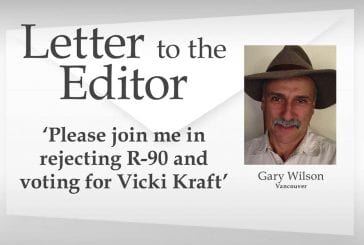 Letter: ‘Please join me in rejecting R-90 and voting for Vicki Kraft’