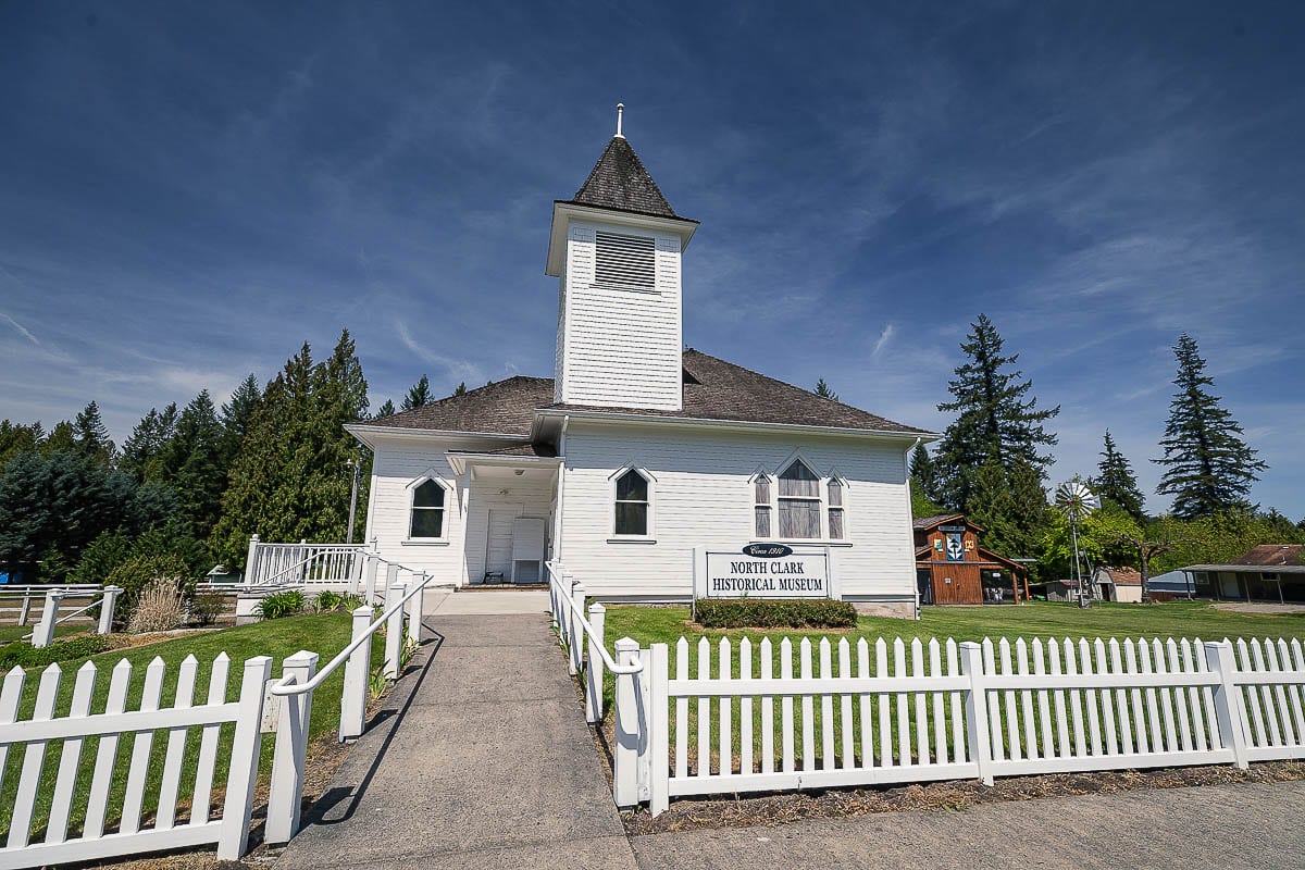 The North Clark Historical Museum The museum will be open on the 2nd and 4th Saturdays through the end of the year. Photo by Mike Schultz