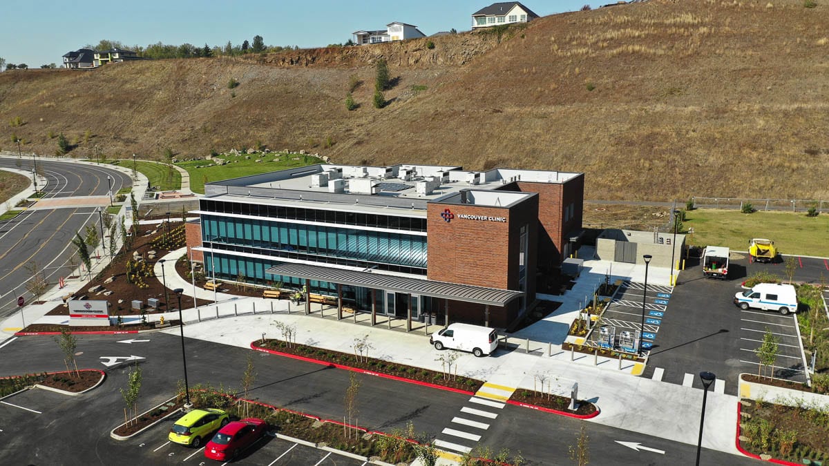 The Vancouver Clinic’s 10th clinic, and first in Camas, is scheduled to open Tuesday, Oct. 20. Photo by Thomas O’Neal